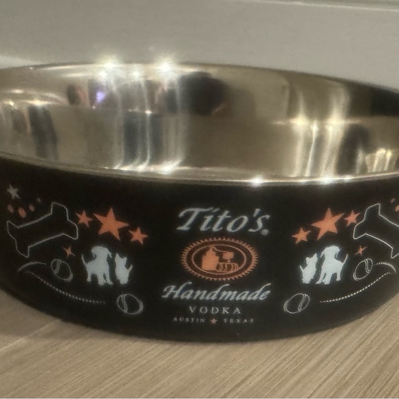 NWOT Titos Stainless Steel Dog Food or Water Bowl - Picture 6 of 6